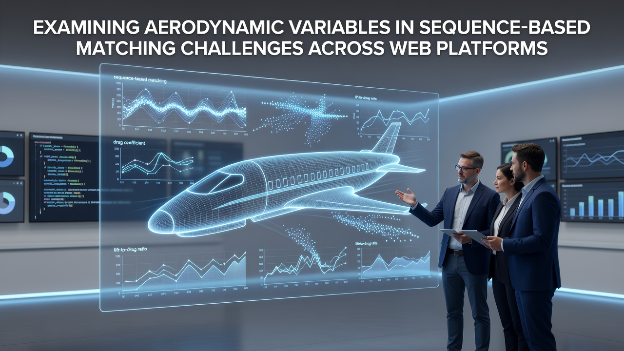 Visualization of aerodynamic data sequences processed on web platforms